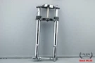 2005 Harley Electra Glide Cvo 41MM Front Fork Suspension Leg Kit 1" Chrome #4138. Fixed Price $794.44.