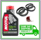 Bmw 75 Rt 565 1994 Fork Oil Dust Seals Motul Repair Kit. Fixed Price $40.01.