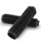 Universal Motorcycle Dust Rubber Shock Boots Front Fork Gaiters Cover Protectors. Fixed Price $14.89.