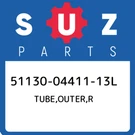 51130-04411-13L Suzuki Tube,outer,r 511300441113L, New Genuine Oem Part. Fixed Price $258.10.