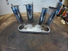 1999 Kawasaki Vulcan VN1500 Nomad Front Fork Covers Guards Set 44033-1236. Fixed Price $30.00.