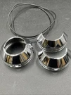 Genuine Harley Davidson Chrome Decorative Fork Joint Covers Oem 45415-82. Fixed Price $29.99.