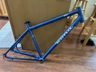 2010 Kona Dew Frame, 52CM. Rim And Disc Brake, Blue. For 700C Wheels. Fixed Price $199.95.