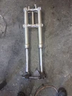 02 Yamaha Front Forks Right Left Tubes Triple Trees. Fixed Price $90.00.