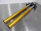 17-26 Kawasaki Z125 Pro BR125 Gold Forks Straight Front End Tube Shock Set. Fixed Price $193.04.