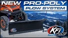 Kfi 60" 2.0 Pro Poly Snow Plow Kit 2013-2022 Cf-moto Uforce 500 / 800. Fixed Price $1163.80.