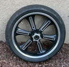 2011 10-16 Victory Cross Country Roads Tour Front Wheel Rim 18X3.5 Straight Oem. Fixed Price $135.00.