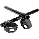 Driven Racing Halo Riser Clip-ons 41MM Motorcycle Street Bike DHCLOR41BK. Fixed Price $220.49.