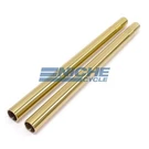Yamaha RD400 34MM Premium Gold Fork Tube Set Titanium Nitride Stock Length. Fixed Price $281.35.