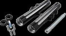 An Dual Disc Fork Legs Deep Cut Black Harley Road Glide Custom 10-13. Fixed Price $856.86.