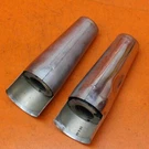 05-09 Yamaha Star 1100 Oem Front Fork Upper Cover Top Guard Shield Cowl. Fixed Price $30.00.