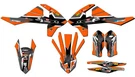 2016.5-2018 250 Only Sx Podium Orange Senge Graphics Kit Compatible With Ktm. Fixed Price $169.99.