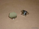 Triumph Fork Nut Set Stainless 500 650 '64-'67 97-1658 T100 TR6 T120. Fixed Price $49.00.