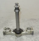 1980 Kawasaki A1 Steering Stem Lower Fork Clamp 44037-1021. Fixed Price $30.00.
