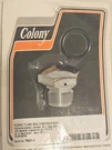 Colony Upper Fork Tube Cap Chrome Harley Custom 1971-1972 Fx 1952-1972 Xl 7621. Fixed Price $41.00.