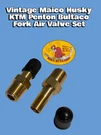 Vintage Yamaha Air Valve Set Front Forks Motocross Dirt Trail Bike New!!. Fixed Price $15.00.