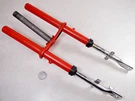 86 Honda Gyro Front Forks Steering Stem Triple Tree. Fixed Price $36.99.