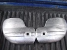 1940 Ford Bumper Guard Wings Ends Caps. Fixed Price $40.00.