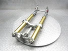 2011 09-11 Bmw S1000RR Front Fork Tubes Triple Tree Suspension. Fixed Price $1053.75.