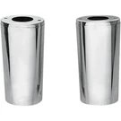 Drag Specialties Fork Slider Covers - Chrome Smooth Extended +2" 74538BX. Fixed Price $96.67.