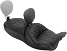Mustang Vintage Touring Seat With Backrest Deluxe Stitch #79595 Harley Davidson. Fixed Price $1070.00.