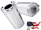 Harley Chrome Upper Fork Slider Covers 45800133 24-1672 2018-2023. Fixed Price $69.99.