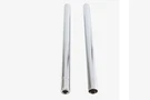 Chrome 41MM Fork Tube Set 24-7/8 Inch Total Length Fits Harley Davidson V-twin. Fixed Price $216.24.