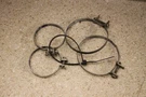 1995 Honda XR650R Front Fork Clamps Upper & Lower Boots 0144 M3. Fixed Price $25.99.