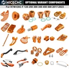 For Ktm Exc 125-500 2017-2023 Nicecnc Body Kit Footpegs Side Stand Brake Pedal. Fixed Price $165.59.