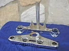 Chrome Triple Tree Harley Panhead Shovelhead 49-91 Rep Oe # 45700-48 & 56121-60A. Fixed Price $259.99.