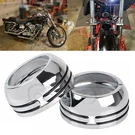 Motor Aluminum 49MM Fork Boot Cap Covers Set Harley Dyna Fxdc Fxdf Fxdwg. Fixed Price $28.98.