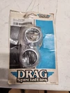 Drag Specialties Boot Covers 39MM Forks DS-219995. Fixed Price $20.00.