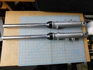 Front Forks, Tubes - 1973 1974 1975 Kawasaki Triple, H1 Mach Iii, KH500. Fixed Price $294.95.