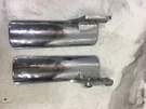 08 Kawasaki Vn 1600 B Vulcan Mean Streak Front Fork Cover Guards Shields. Fixed Price $47.60.
