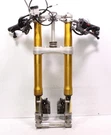 13-16 Triumph Daytona 675R Front End Forks Handlebars Triple Tree Ohlins Brembo. Fixed Price $1804.95.
