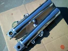 Harley Front Fork Sliders 00-2013 Touring Ultra Classic Road Glide King Polished. Fixed Price $269.00.