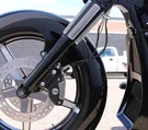 Paul Yaffe's Bagger Nation +2" Speed Freak Fork Slider Covers 2013-EARLIER Black. Fixed Price $109.99.
