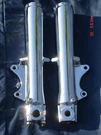 Harley Chrome Touring Lower Fork Legs 84-99 Road King Glide Exchange Progra. Fixed Price $389.00.