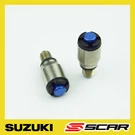 Fork Air Bleeder Valves 125 250 450 Suzuki Rmz Rmx Blue Scar. Fixed Price $25.53.