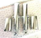 Harley Chrome Fork Sliders Legs 2014-22 Single Disc Touring Road Glide W/cans. Fixed Price $490.00.