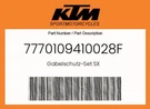 Ktm Genuine Gabelschutz-set Sx 7770109410028F. Fixed Price $44.58.