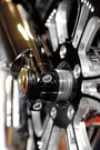 Klock Werks Lower Fork Leg/axle Caps Black Motorcycle Street Bike 0403-0040. Fixed Price $101.60.