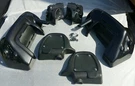 Black Cherry Lower Vented Leg Fairings Harley Touring Road King Glide Flhr Flht. Fixed Price $199.00.