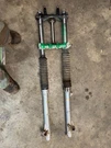 81,82 Honda XR-500R, XR-250R Front Forks And Triple Clamps, 51400-MA0-003. Fixed Price $175.00.