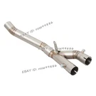 For Yamaha MT-10 FZ-10 2022-2025 Mid Exhaust Link Pipe Stainless Steel Tube Slip. Fixed Price $145.63.