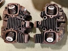 1957 First Year Ironhead Harley Xl Sportster Heads Valves 16683-57 16681-57. Fixed Price $225.00.