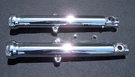Harley Chrome 39MM Fork Slider Legs 08-11 Sportster, 04-05 Dyna*** Exchange Sale. Fixed Price $339.00.