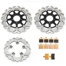 Front Rear Brake Rotors Pads For Suzuki (2003) Gsx-r. Fixed Price $185.20.