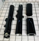 Harley Slider Fork Legs Touring Street Glide 2000 Flhx Black Covers Exchange. Fixed Price $399.00.