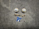 1985 Honda Atc 250SX Fork Tube Chrome Caps And Lug Fasteners Oem Used 86 87 L2. Fixed Price $39.99.